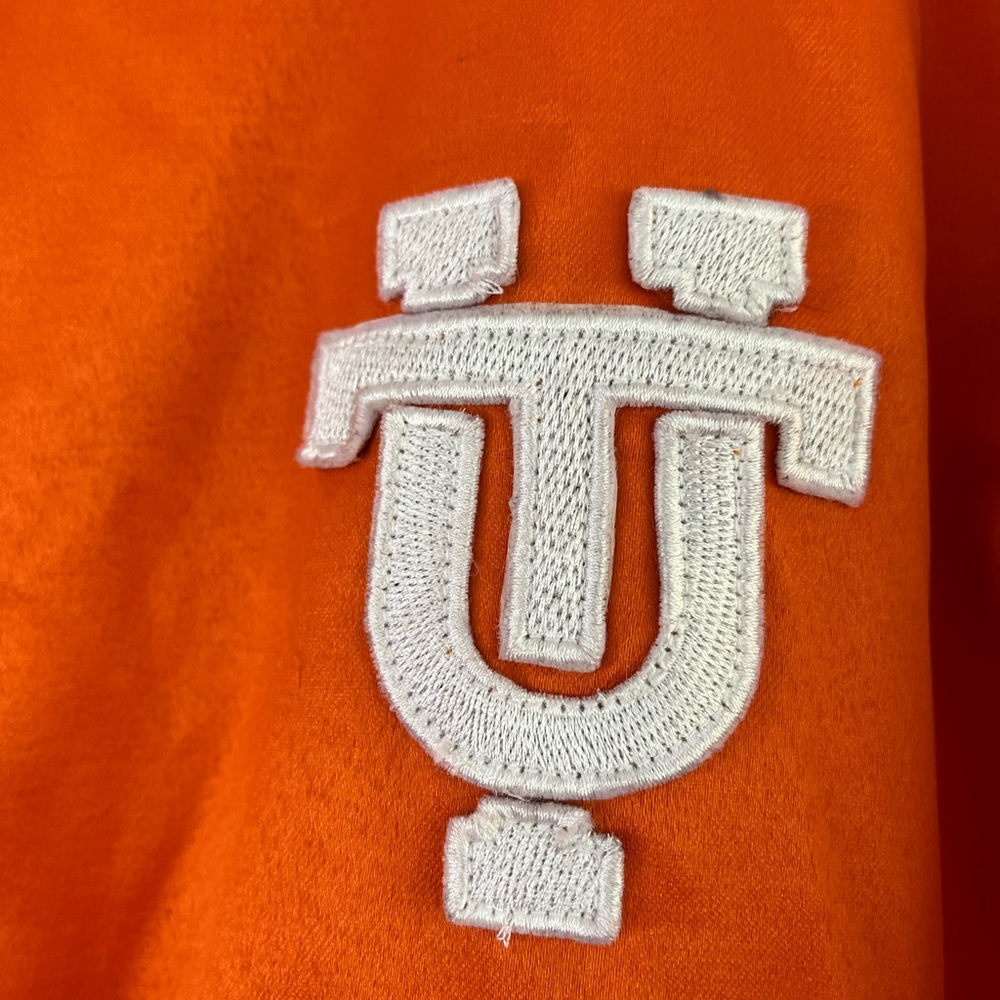 Tennessee VOLS Orange Varsity Bomber Style Jacket with Logo Size Medium - Picture 5 of 16